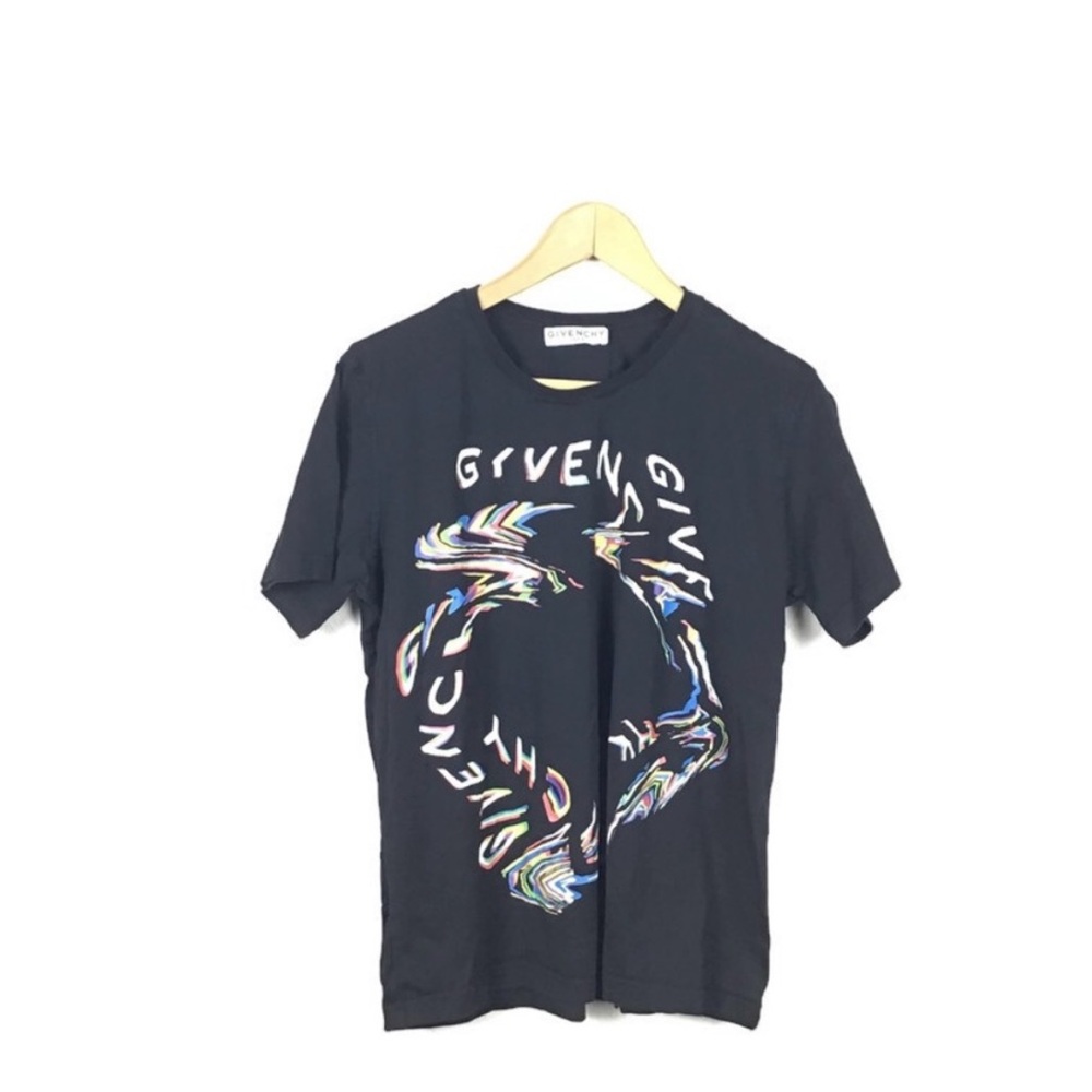 Givenchy Cotton T Shirt Cotton Crewneck Graphic Top - Picture 2 of 12
